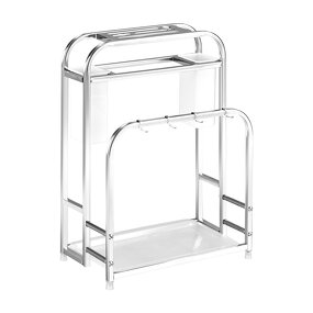 Kitchen Utensil Rack Factory - OEM Hot Selling Stainless Steel Knife Fork Display Racks