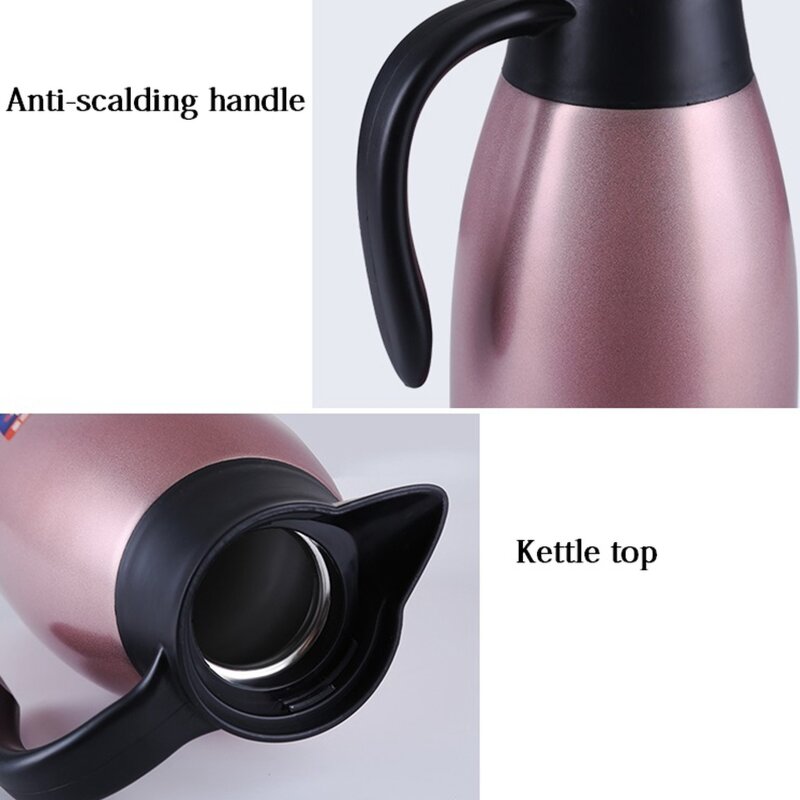 Thermal Coffee Carafe Factory - OEM Stainless Steel Food Grade Vacuum Insulation