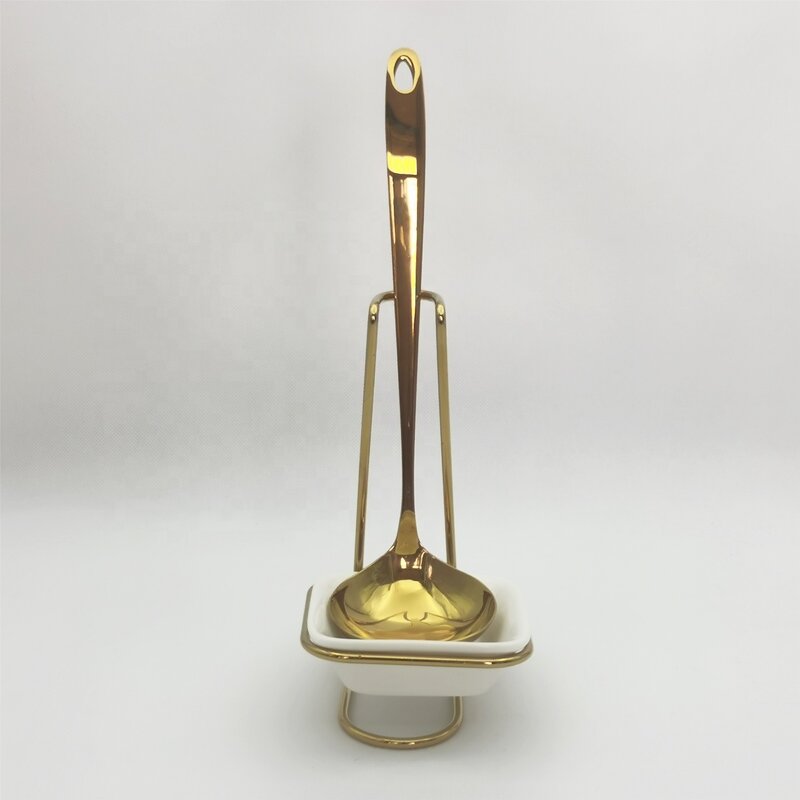 Spoon Holder Factory - OEM Stainless Steel Kitchen Ladle Rack Shelf Storage Tool