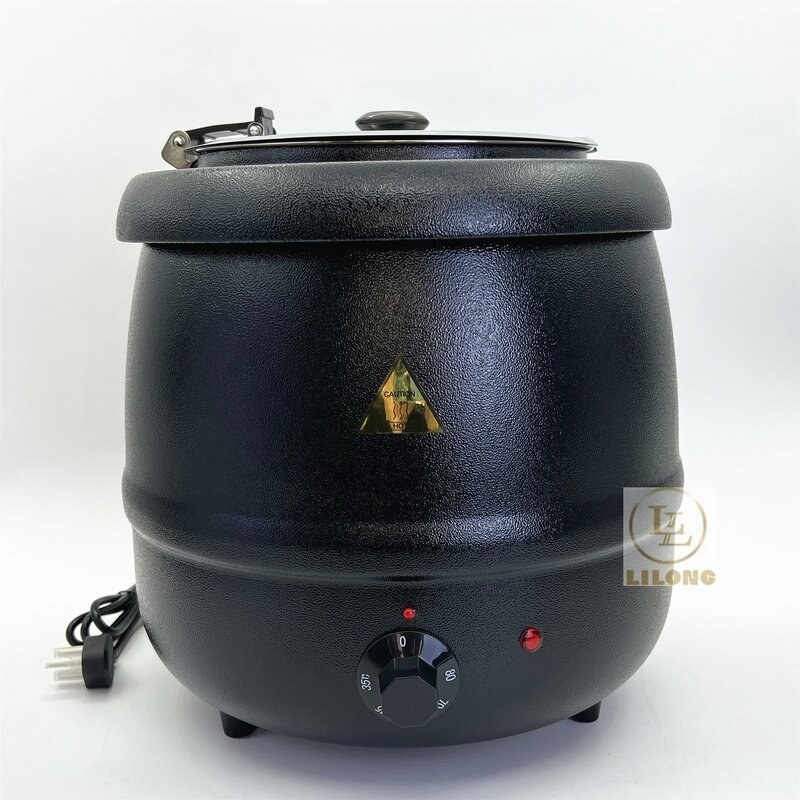 Electric Soup Warmer Manufacturer - OEM Hot Selling 10L Stainless Steel Commercial Round
