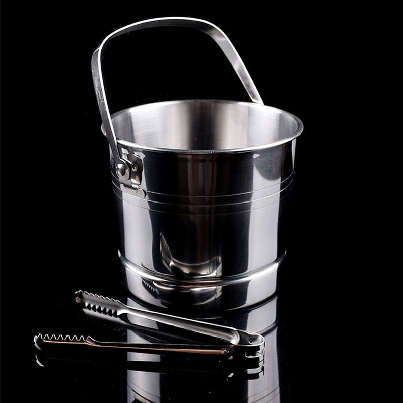 Wine Bucket Manufacturer - OEM Hot Sale Stainless Steel Barware 1.6 Liter Small