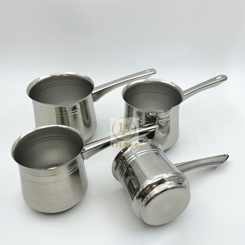 Turkish Coffee Pot Manufacturer - OEM Stainless Steel Espresso Pots Butter Milk Boiling