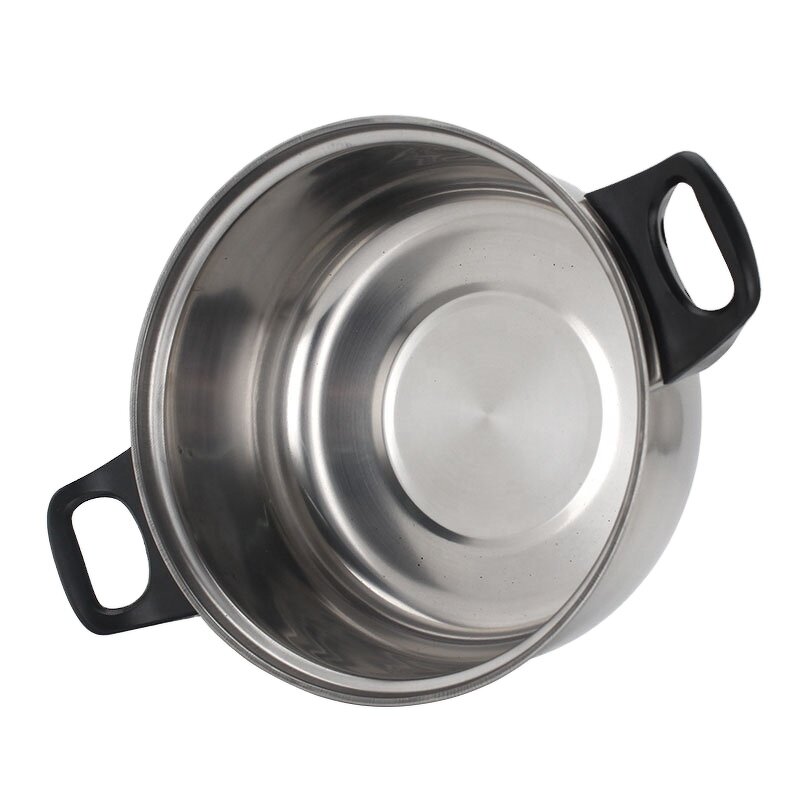 Cookware Set Factory - OEM Hot Selling Stainless Steel 12pcs with Black Bakelite