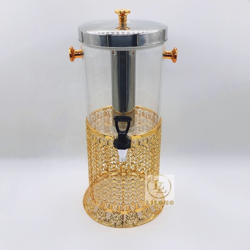 Gold Juice Dispenser Factory - OEM New Product 8L Beverage Beer Dispenser for Cafeteria