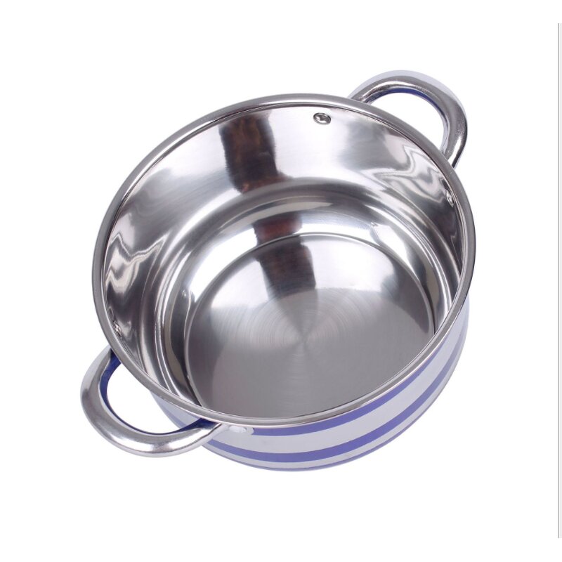 Colorful Cookware Set Factory - OEM Hot Sale Stainless Steel 8pcs Saucepan with Cover