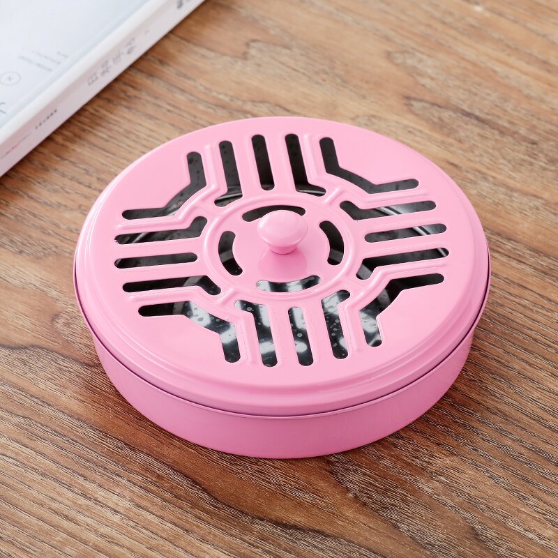 Mosquito Repellent Plate Factory - OEM Stainless Steel with Lid Coil Holder Fireproof