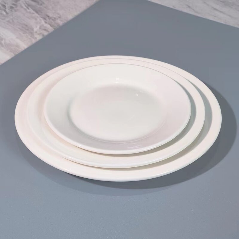 Ceramic Plates Factory - OEM Wholesale Hotel Restaurant Wedding Catering Buffet