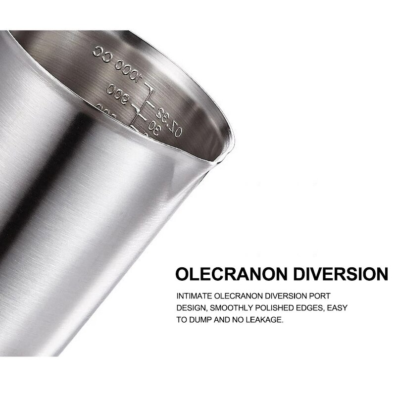 Measuring Cup Factory - OEM Hot Sale Stainless Steel Milk Frothing Pitcher with Marking