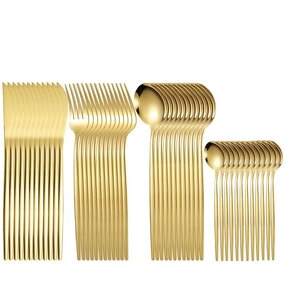 Cutlery Set Manufacturer - OEM High Quality Stainless Steel 48pcs Wedding Party