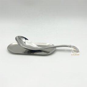 Serving Spoons Set Manufacturer - OEM High Quality Silver Stainless Steel Buffet Scoop