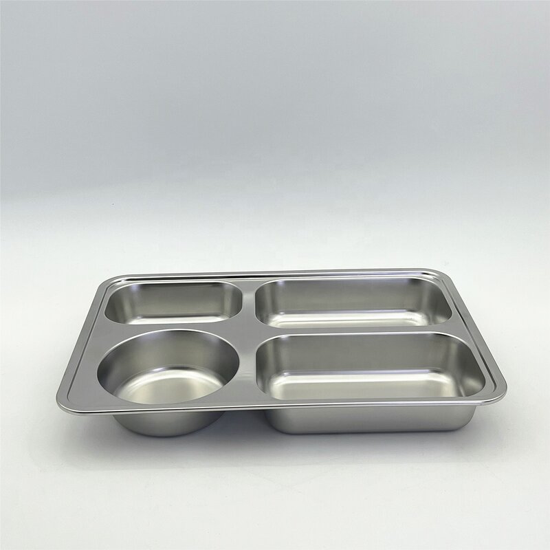 Divided Plates Manufacturer - OEM High Quality Stainless Steel for Adults Kids