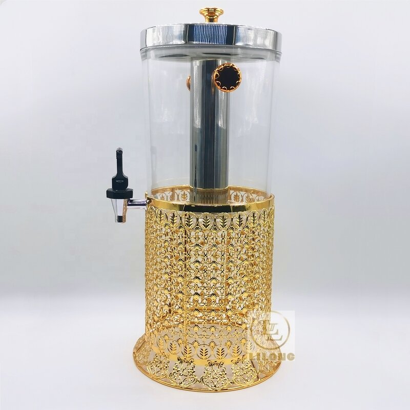 Gold Juice Dispenser Factory - OEM New Product 8L Beverage Beer Dispenser for Cafeteria