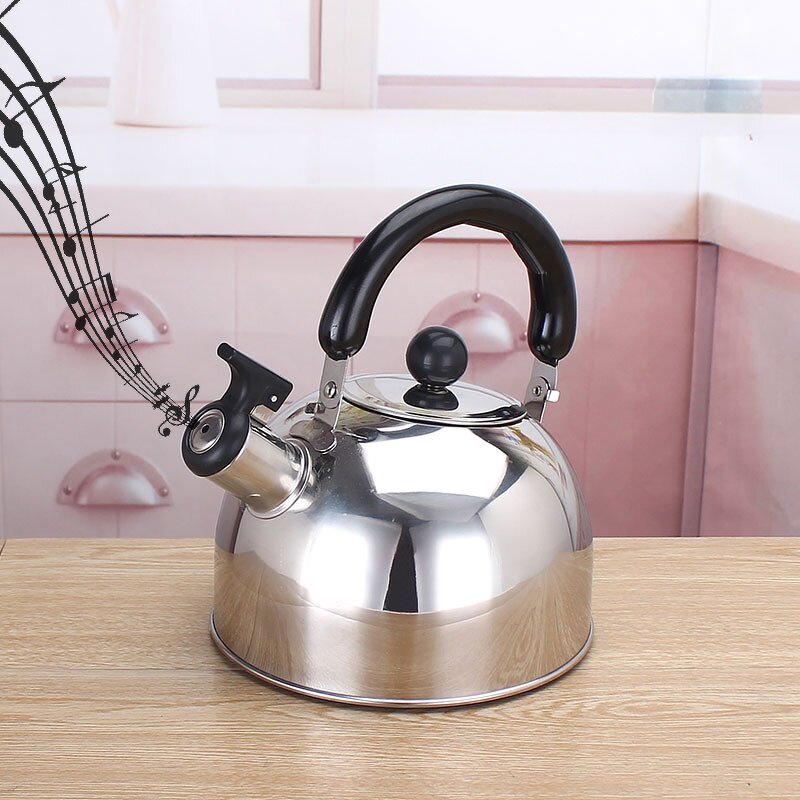 Whistling Tea Kettle Factory - OEM Wholesale Household Stainless Steel 2.0-4.0L