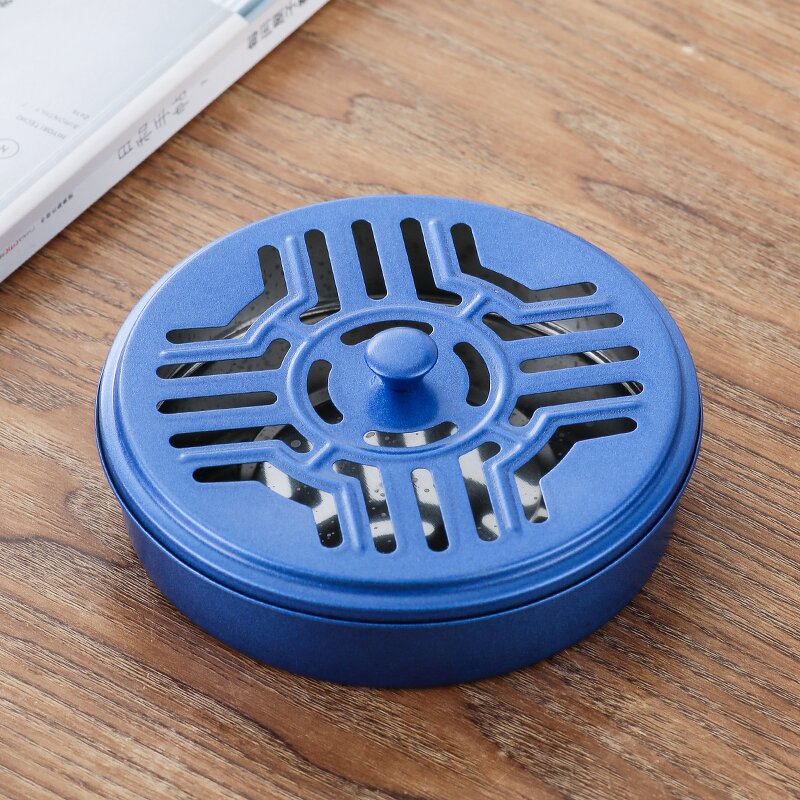 Mosquito Repellent Plate Factory - OEM Stainless Steel with Lid Coil Holder Fireproof