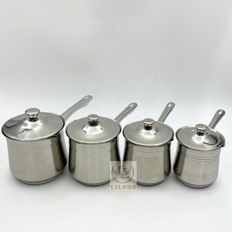 Turkish Coffee Pot Manufacturer - OEM Stainless Steel Espresso Pots Butter Milk Boiling