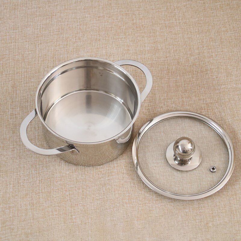 Mini Hot Pot Manufacturer - OEM High Quality Stainless Steel with Glass Lid