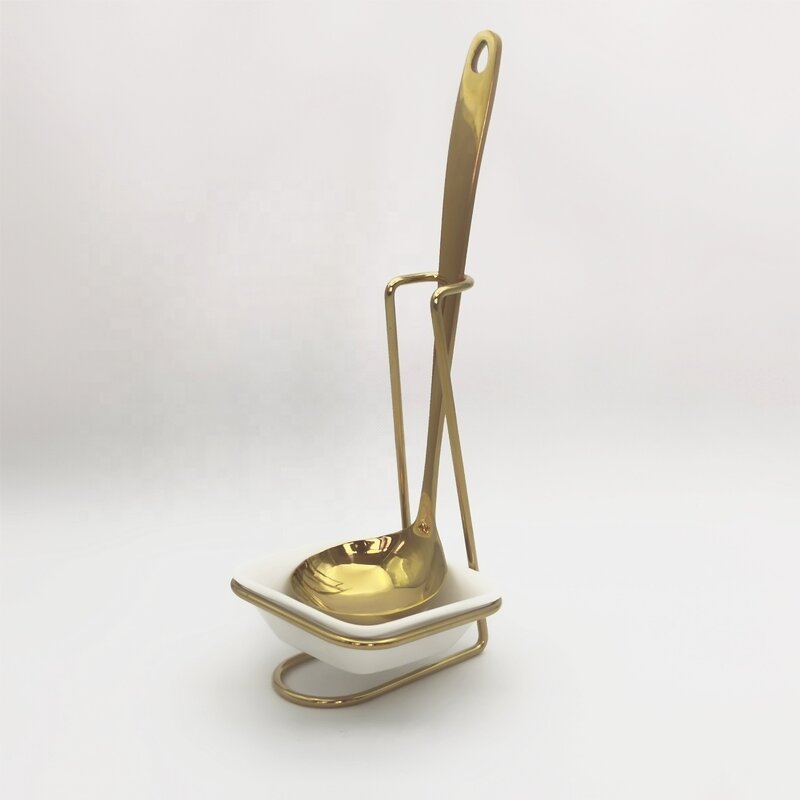 Spoon Holder Factory - OEM Stainless Steel Kitchen Ladle Rack Shelf Storage Tool