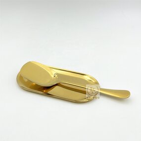 Soup Serving Spoons Set Manufacturer - OEM High Quality Stainless Steel Buffet Dessert Spoon