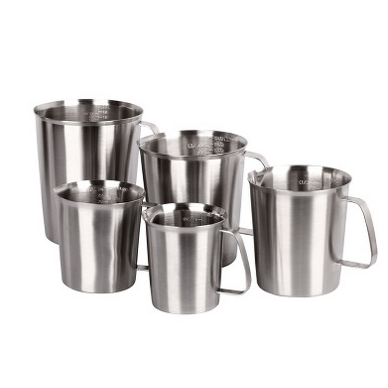 Measuring Cup Factory - OEM Hot Sale Stainless Steel Milk Frothing Pitcher with Marking