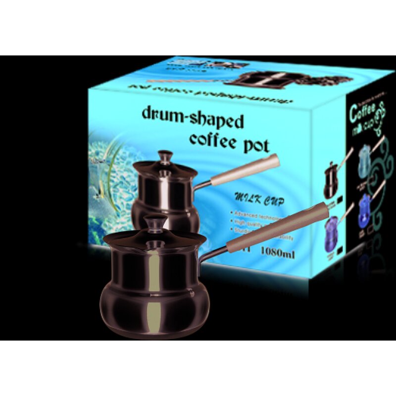 Turkish Milk Warmer Manufacturer - OEM Hot Selling Stainless Steel Mirror Polish Coffee Pot