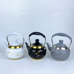 Marbling Teapot Factory - OEM High Quality Stainless Steel 1.0-2.0L with Filter