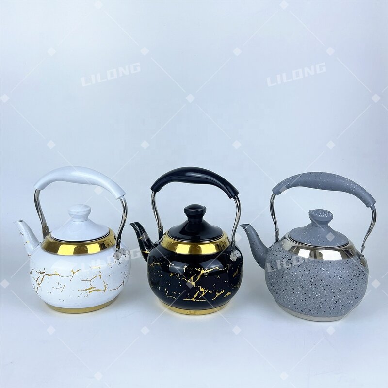 Marbling Teapot Factory - OEM High Quality Stainless Steel 1.0-2.0L with Filter