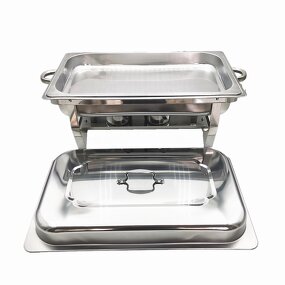 Chafing Dish Set Factory - OEM Hot Sale Stainless Steel Economy Foldable Buffet