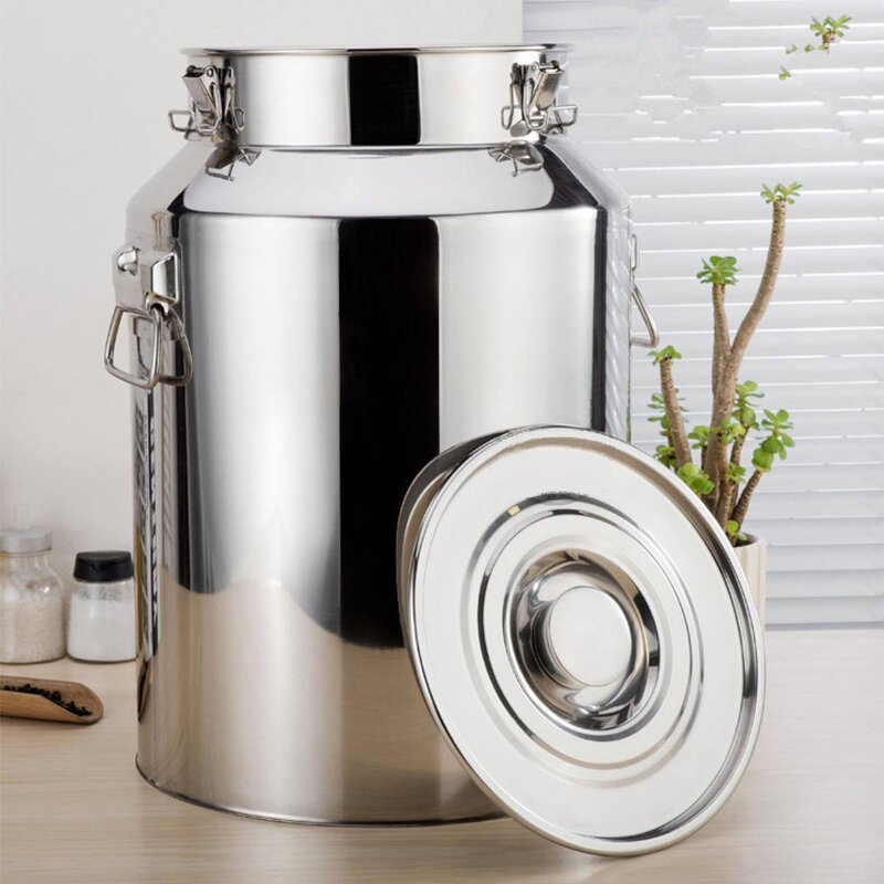 Milk Barrel Factory - OEM Low Price Stainless Steel Sealed Tank Tea Rice Water