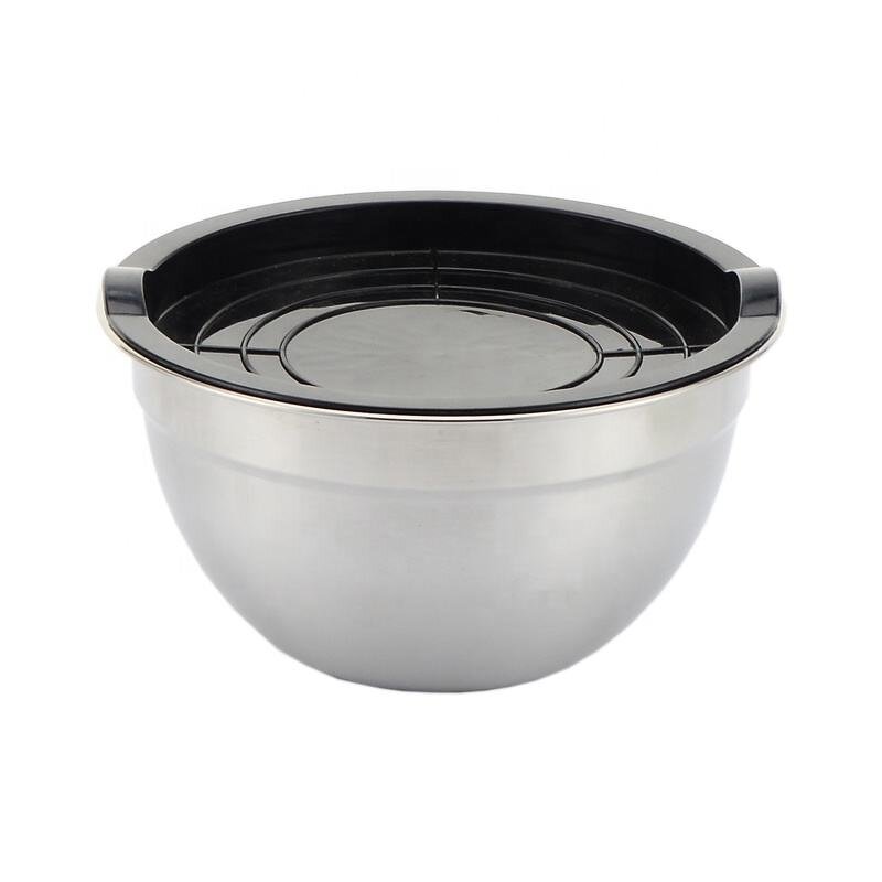 Stackable Mixing Bowls Manufacturer - OEM Hotsale Stainless Steel with Lids Catering