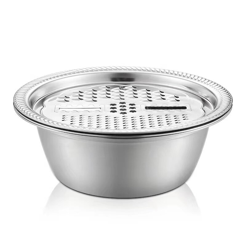 Stainless Steel Basin Factory - OEM Factory Multi-function with Grater 3 in 1