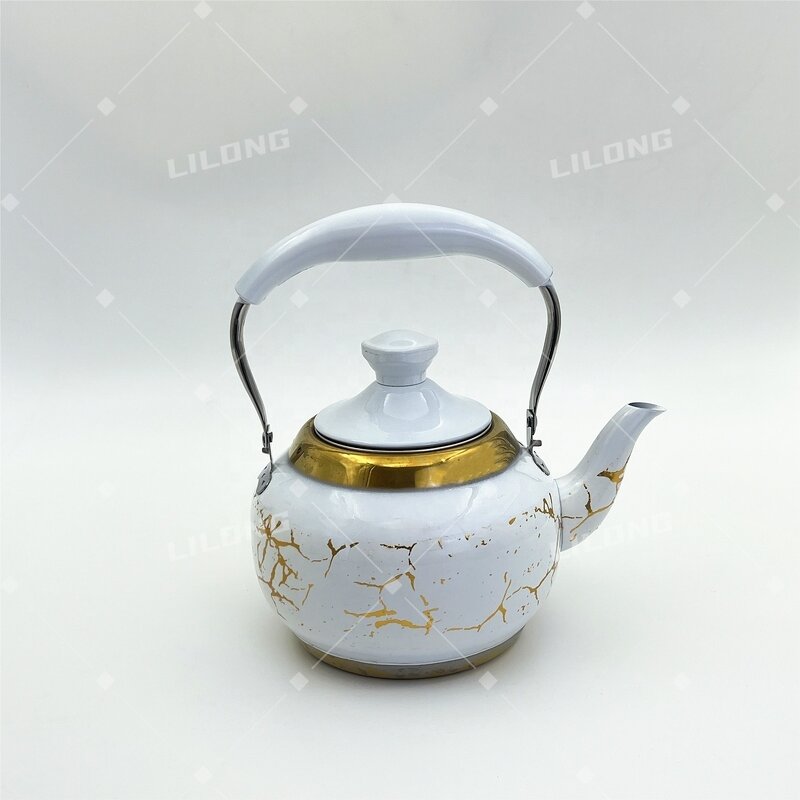 Marbling Teapot Factory - OEM High Quality Stainless Steel 1.0-2.0L with Filter