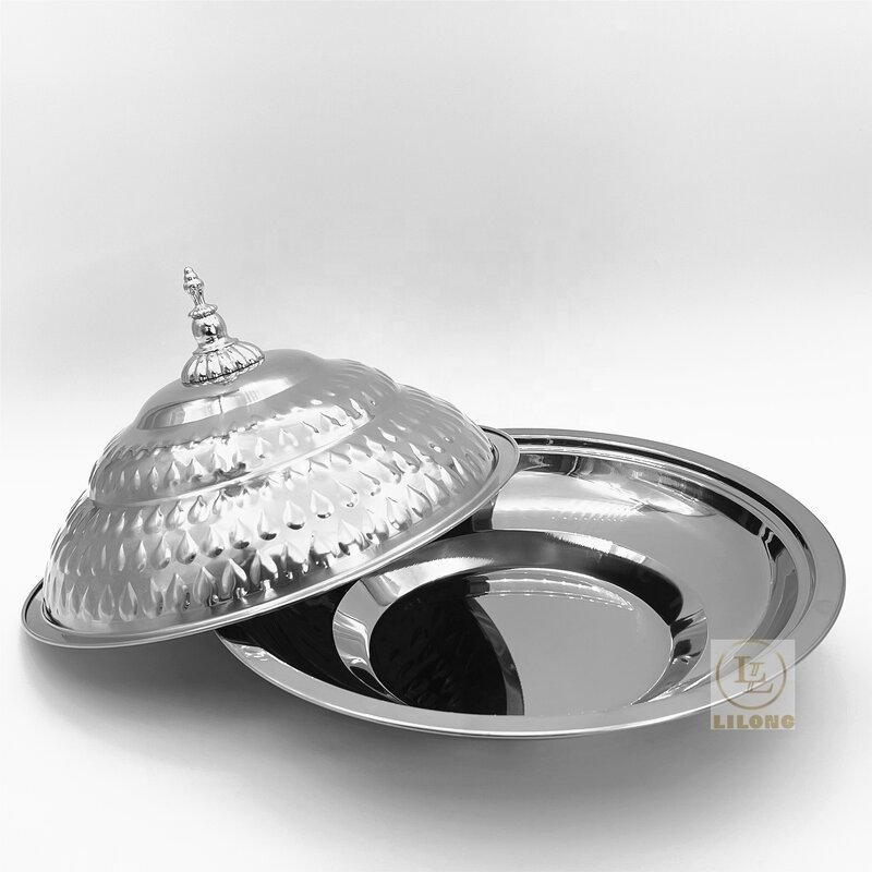 Dinner Plate Tray Manufacturer - OEM Hot Selling Stainless Steel Hotel Buffet