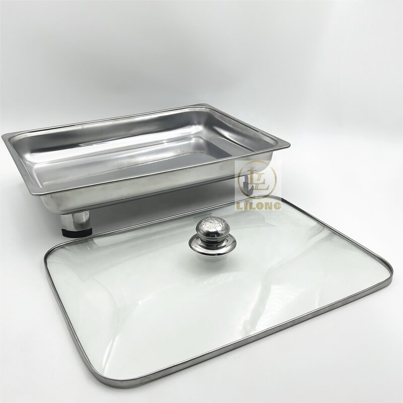 Chafing Dish Manufacturer - OEM Wholesale Big Size 4L Stainless Steel Buffet Equipment