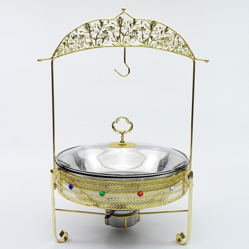 Chafing Dish Factory - OEM New Arrival Stainless Steel Luxury with Glass Lid