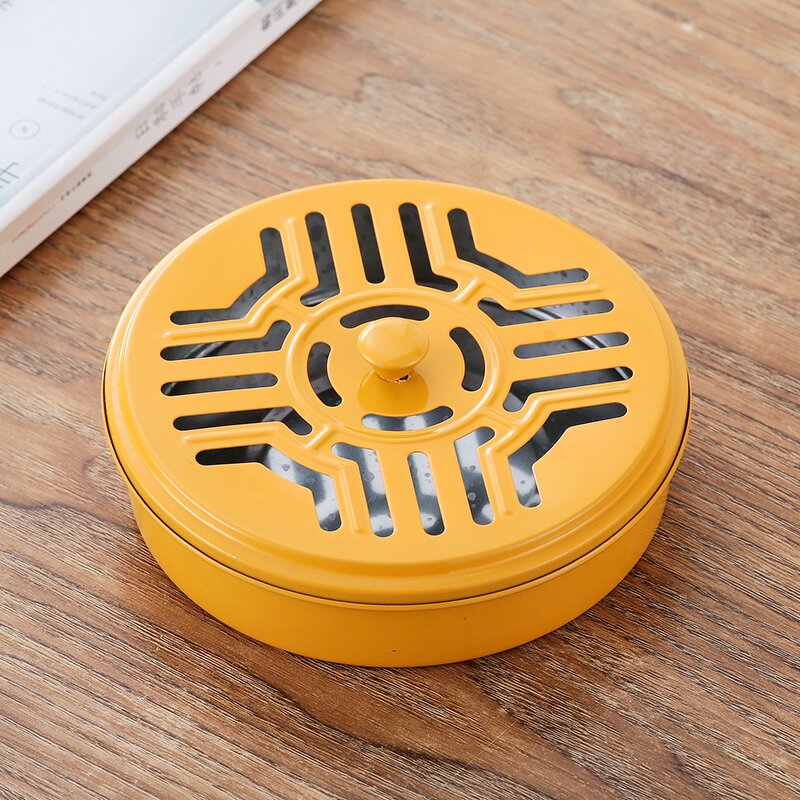 Mosquito Repellent Plate Factory - OEM Stainless Steel with Lid Coil Holder Fireproof