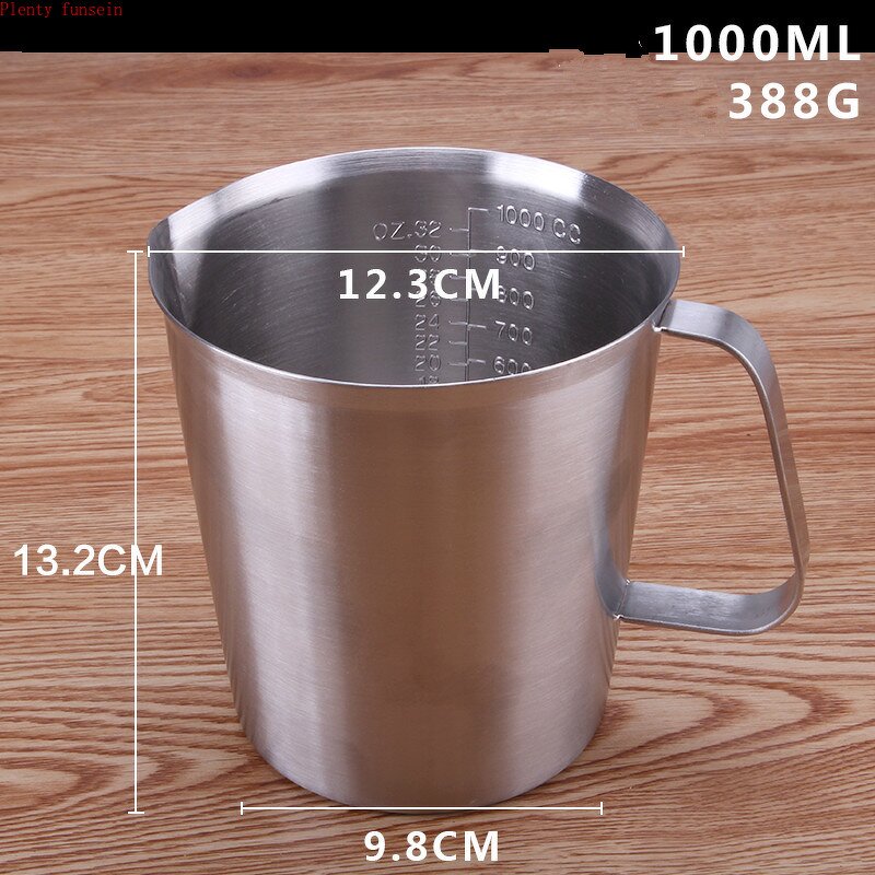 Measuring Cup Factory - OEM Hot Sale Stainless Steel Milk Frothing Pitcher with Marking
