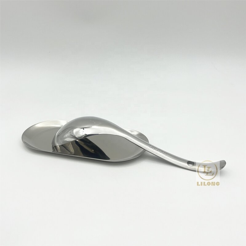 Serving Spoons Set Manufacturer - OEM High Quality Silver Stainless Steel Buffet Scoop