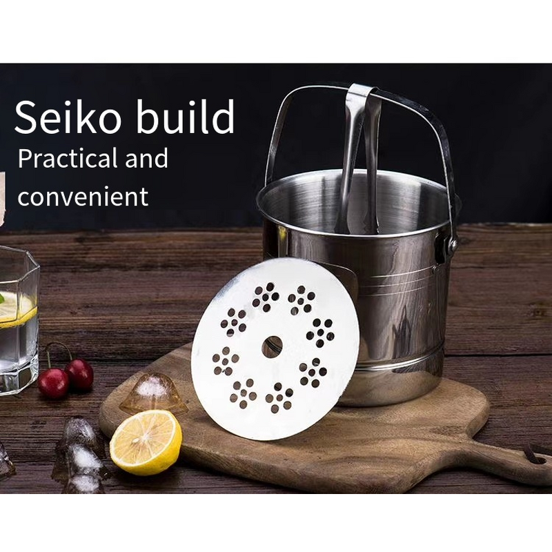 Wine Bucket Manufacturer - OEM Hot Sale Stainless Steel Barware 1.6 Liter Small