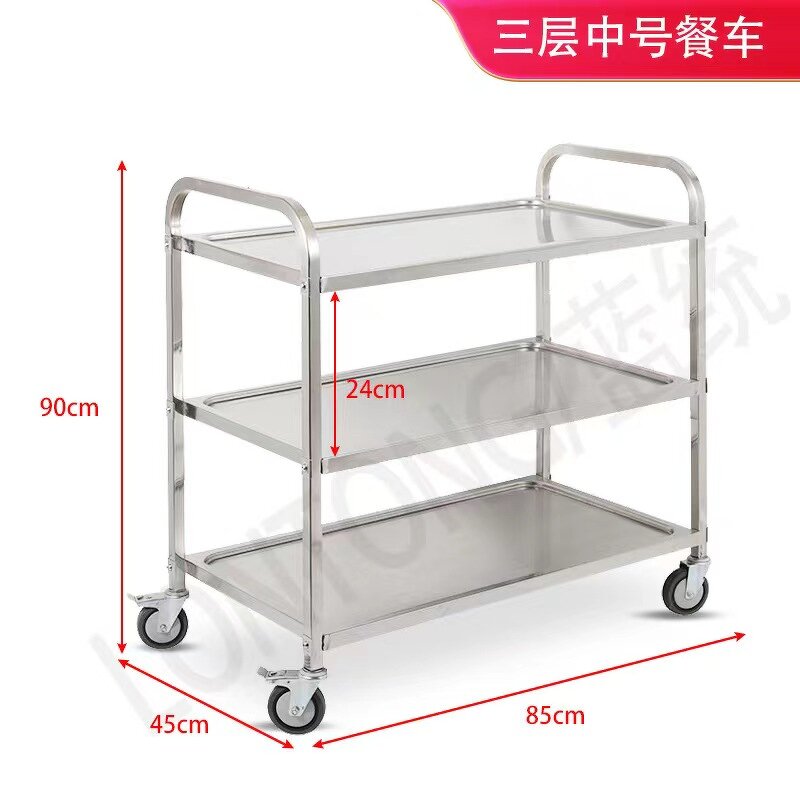 Folding Work Table Factory - OEM Commercial Kitchen Equipment Stainless Steel 2 Layers