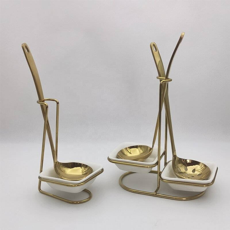 Spoon Holder Factory - OEM Stainless Steel Kitchen Ladle Rack Shelf Storage Tool