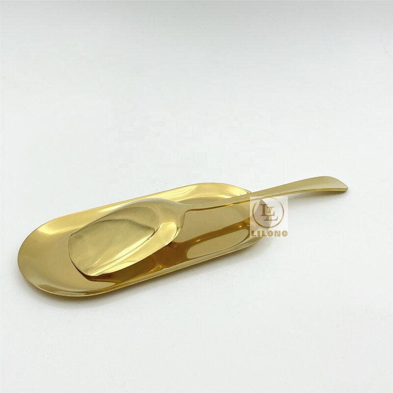 Soup Serving Spoons Set Manufacturer - OEM High Quality Stainless Steel Buffet Dessert Spoon