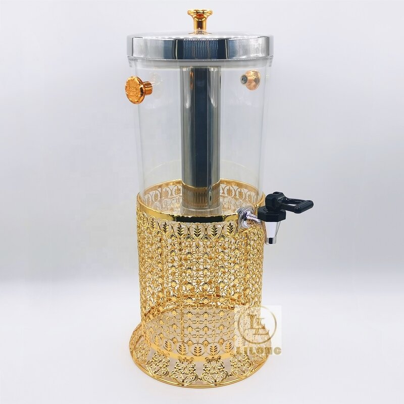 Gold Juice Dispenser Factory - OEM New Product 8L Beverage Beer Dispenser for Cafeteria