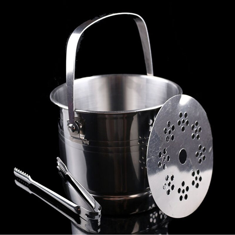 Wine Bucket Manufacturer - OEM Hot Sale Stainless Steel Barware 1.6 Liter Small
