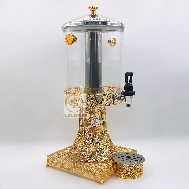 Gold Juice Dispenser Manufacturer - OEM New Design 8L Drink Dispenser Milk Coffee