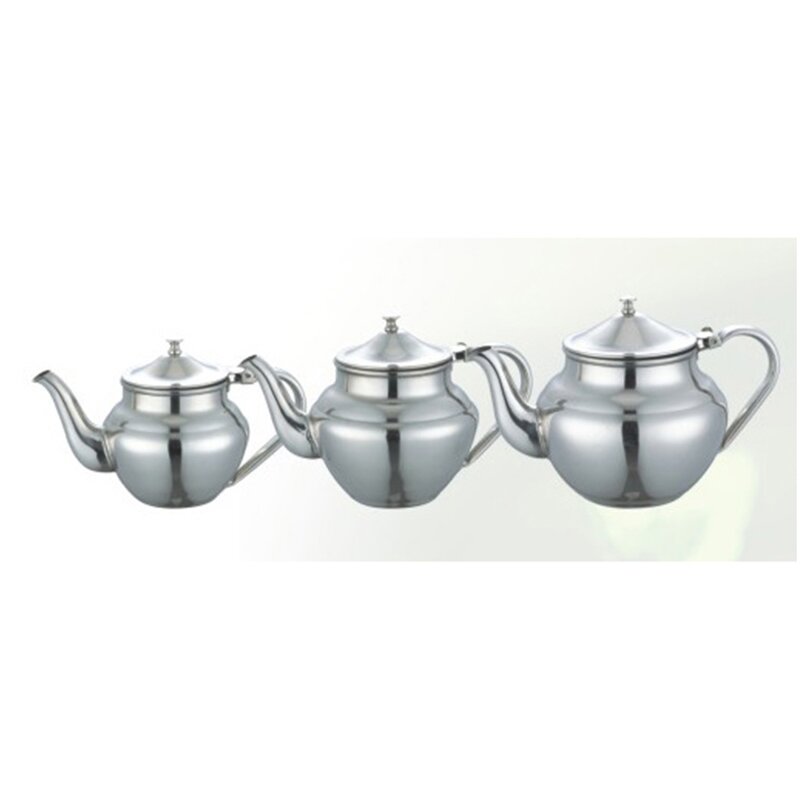 Arabic Turkish Kettle Manufacturer - OEM Hot Selling Stainless Steel Morocco Tea Pot