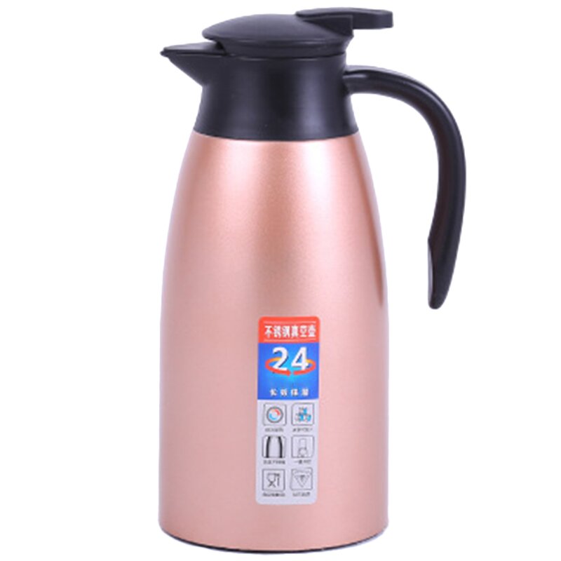Thermal Coffee Carafe Factory - OEM Stainless Steel Food Grade Vacuum Insulation