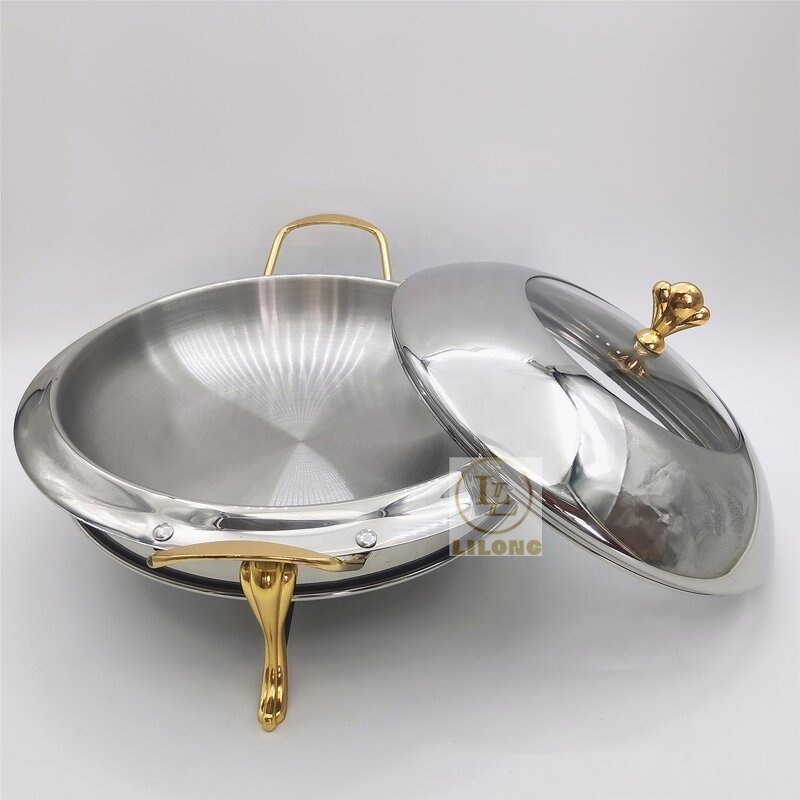 Small Chafing Dish Factory - OEM Stainless Steel Commercial with Handle Alcohol Stove