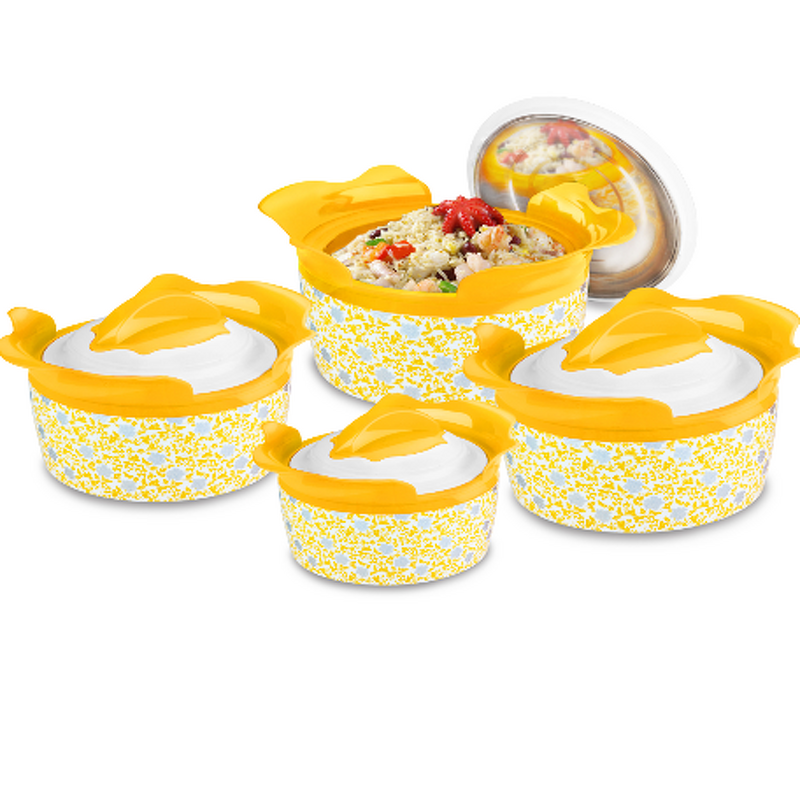 Casserole Hot Pot Set Manufacturer - OEM Stainless Steel 4pcs Set Multi Color with Handle