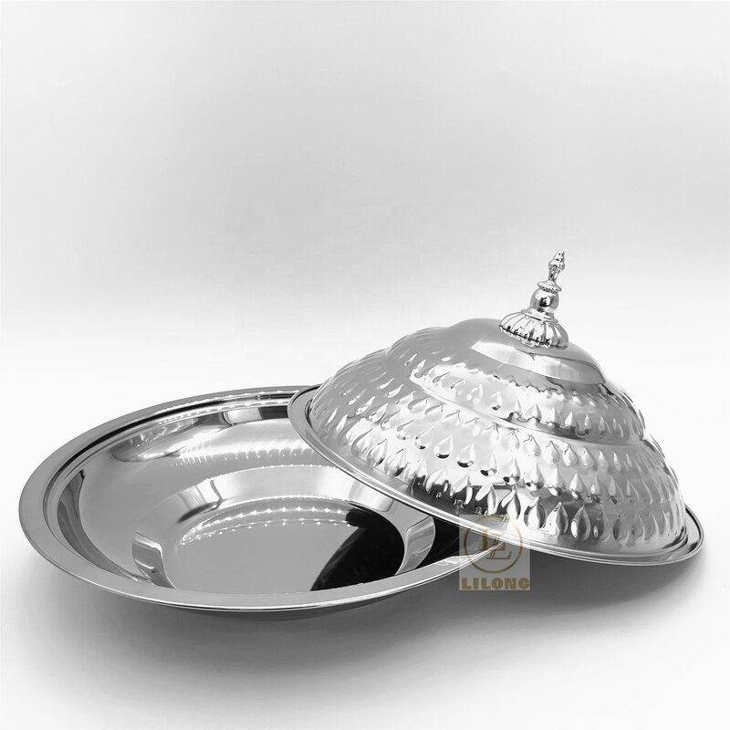 Dinner Plate Tray Manufacturer - OEM Hot Selling Stainless Steel Hotel Buffet