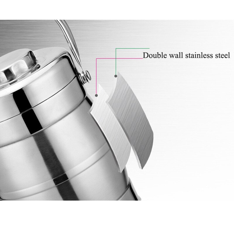 Vacuum Lunch Box Manufacturer - OEM High Quality Double Layer 1.8-2.0L Food Container